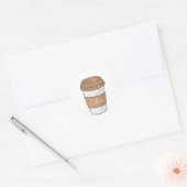 Coffiesticker Ronde Sticker (Envelop)