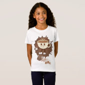  **Coffietijd – Cute Glimlachende Beker Stoom T-shirt (Voorkant volledig)