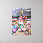 Coffietijd Fantasie Canvasprint Canvas Afdruk (Voorkant)