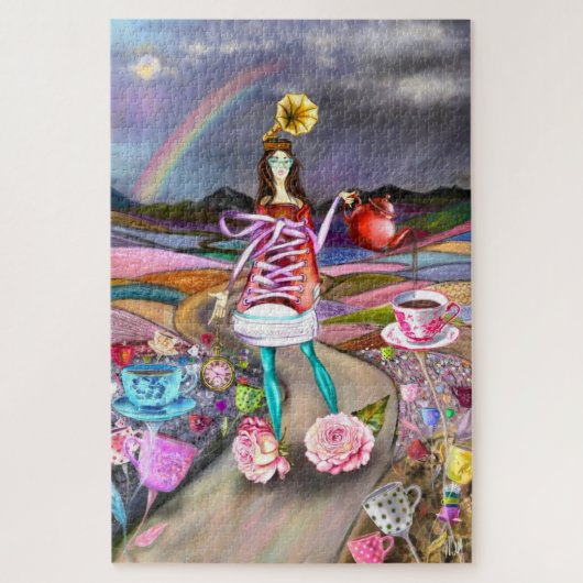 Coffietijd Fantasie Puzzel (Verticaal)