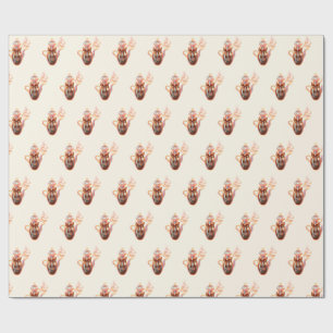 Coffiewikkelpapier Cadeaupapier