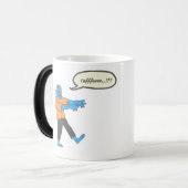 Coffiezombie magische mok (Voorkant links)