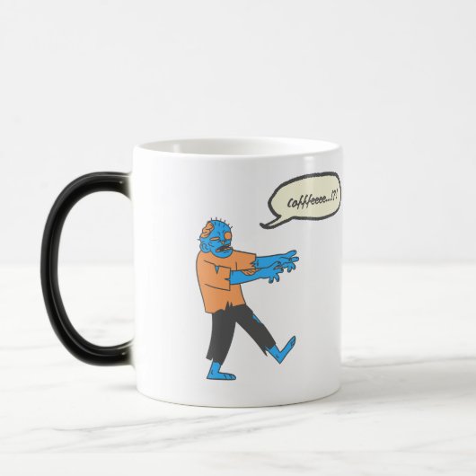 Coffiezombie magische mok (Links)