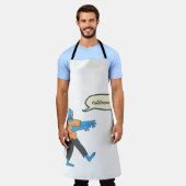 Coffiezombie schort (Gedragen)