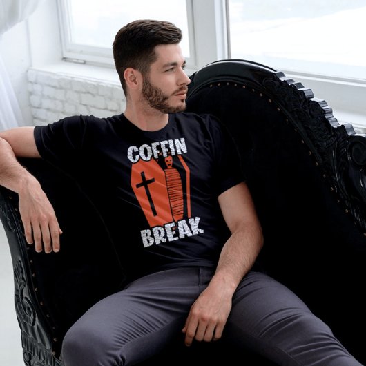 Coffin Break Grappig T-shirt