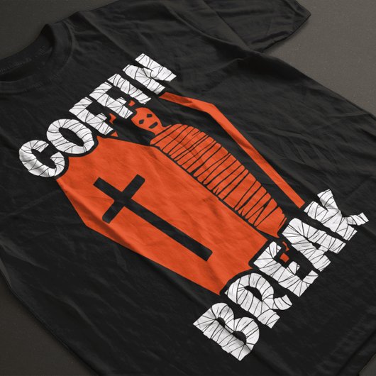 Coffin Break Grappig T-shirt