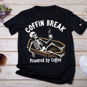 Coffin Break, mogelijk gemaakt door Coffee Skeleto T-shirt