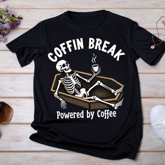 Coffin Break, mogelijk gemaakt door Coffee Skeleto T-shirt