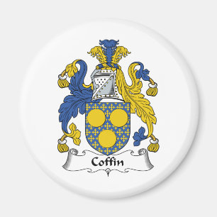 Coffin Family Crest Magneet