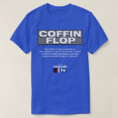 Coffin Flop alleen op Corncob TV T-shirt (Design voorkant)