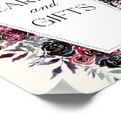 Coffin Halloween Baby shower Kaarten en geschenken Poster (Hoek)