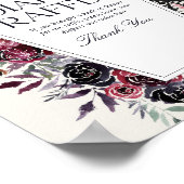 Coffin Halloween Baby shower Luier Raffle Sign Poster (Hoek)