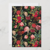 Coffin & Rozen R.I.P Vrijgezellenfeest Uitnodiging (Achterkant)