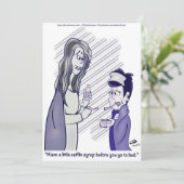 Coffin Syrup Bedankkaart (Staand voorkant)