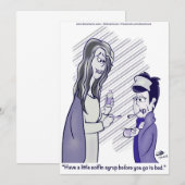 Coffin Syrup Bedankkaart (Voorkant / Achterkant)