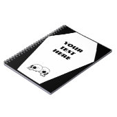 Coffin (zwart)-laptop notitieboek (Linkerzijde)