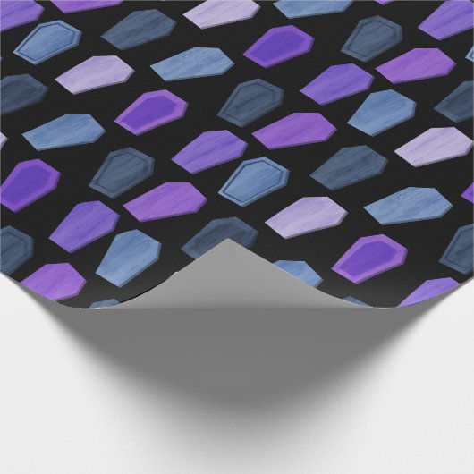 Coffinz - Paars Cadeaupapier (Hoek)