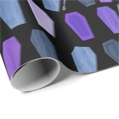 Coffinz - Paars Cadeaupapier (Rol Hoek)