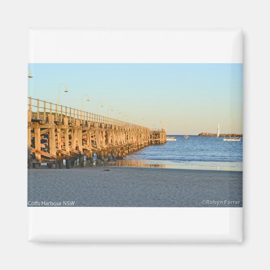 Coffs Harbor Jetty Magneet (Voorkant)