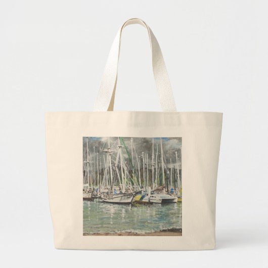 Coffs Harbour Australië. 1998 Grote Tote Bag (Voorkant)