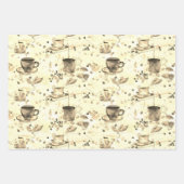 Cofftime-waterverf Inpakpapier Vel (Voorkant 2)