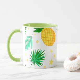 Coffy Mok met Tropisch Patroon