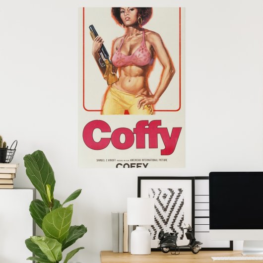 Coffy Movie Poster (Thuiskantoor)
