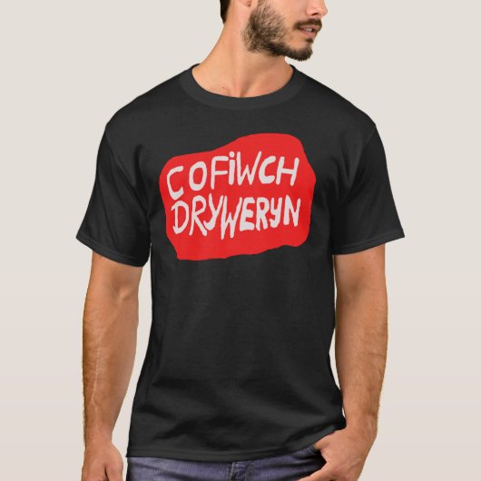 Cofiwch Dryweryn (V3) Classic T-Shirt (Voorkant)