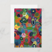 Cog Cultuur dank u / notitiekaarten (Voorkant / Achterkant)