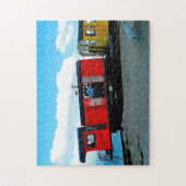 Cog Railway New Hampshire. Legpuzzel (Verticaal)