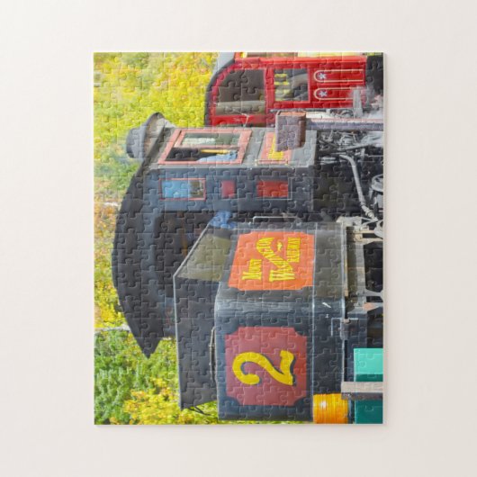 Cog Train Washington Mountain New Hampshire Legpuzzel (Verticaal)