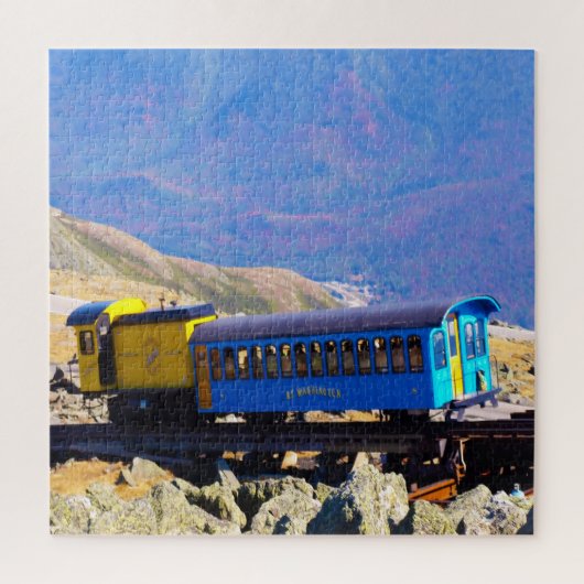 Cog Train Washington Mountain New Hampshire Legpuzzel (Verticaal)