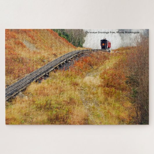 Cog Trein Washington Mountain New Hampshire Puzzel (Horizontaal)