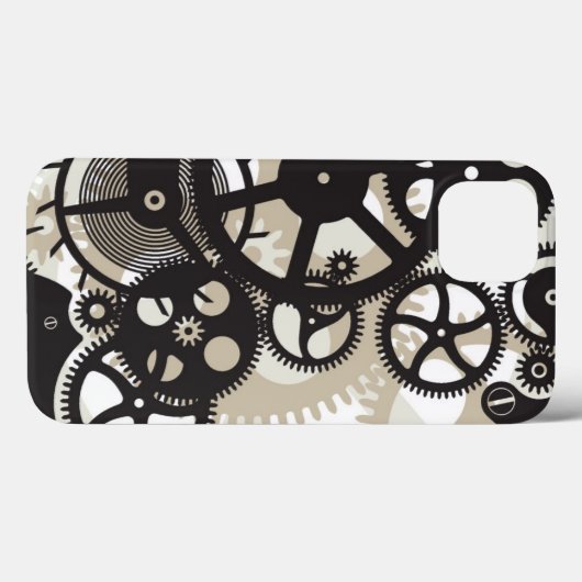 Cog-wielen Case-Mate iPhone Case (Achterkant (horizontaal))