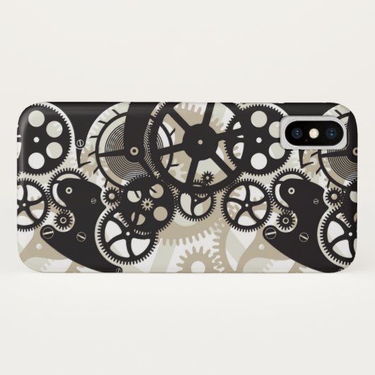 Cog-wielen Case-Mate iPhone Case (Achterkant (horizontaal))