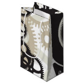 Cog-wielen Klein Cadeauzakje (Voorkant Gekanteld)