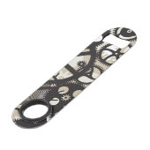 Cog-wielen Speed Flessenopener (Voorkant Gekanteld)