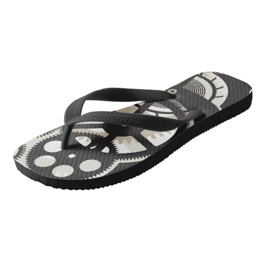 Cog-wielen Teenslippers (Schuin)