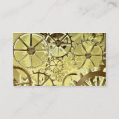 Cog-wielen Visitekaartje (Achterkant)