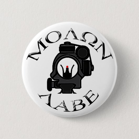 cogetuige-vizieren/molonarbeid ronde button 5,7 cm (Voorkant)