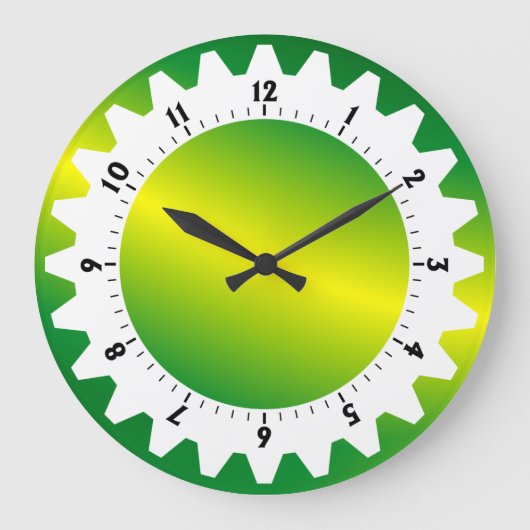 Cogged 01 - Green Wave Grote Klok (Voorkant)