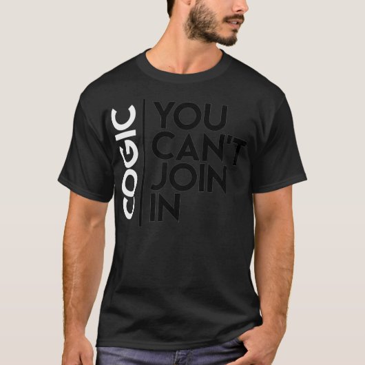COGIC is dat je niet mee kan doen in Girls Rock Ch T-shirt (Voorkant)
