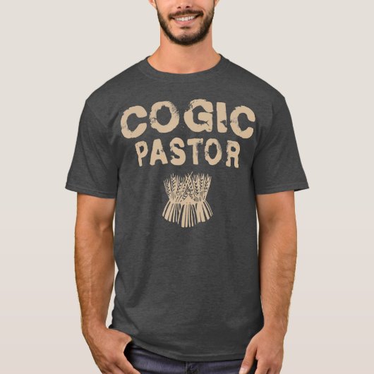 COGIC Kerk Pastor Leader Christelijk Faith T-shirt (Voorkant)