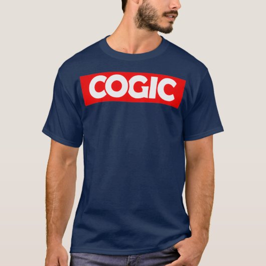 COGIC Tshirt Church T shirt voor Man God in (Voorkant)