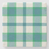 Cogit Amor Tartan Stenen Onderzetter (Voorkant)