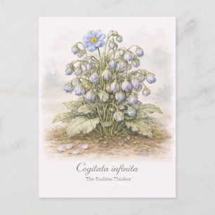 Cogitata infinita - De Eindeloze Denker Botanisch Briefkaart