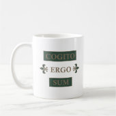 Cogito ergo sum koffiemok (Links)