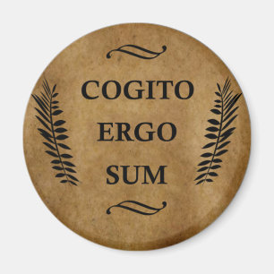 Cogito ergo sum magneet