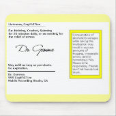 CogKNITive RX Muismat (Voorkant)