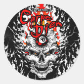 Cogli l'Attimo Ronde Sticker (Voorkant)